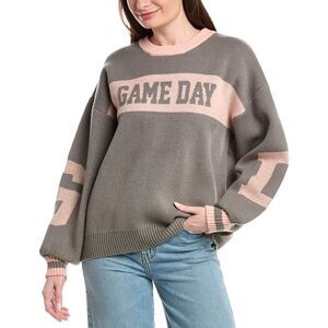 Girl Dangerous Womens Game Day Sweater, Grey